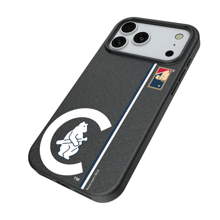 Chicago Cubs 1911-1912 - Cooperstown Collection Sidebar MagSafe Compatible Phone Case for Apple iPhone