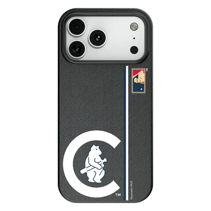 Chicago Cubs 1911-1912 - Cooperstown Collection Sidebar MagSafe Compatible Phone Case for Apple iPhone