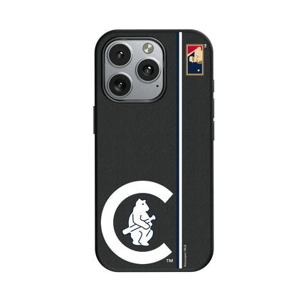 Chicago Cubs 1911-1912 - Cooperstown Collection Sidebar MagSafe Compatible Phone Case for Apple iPhone