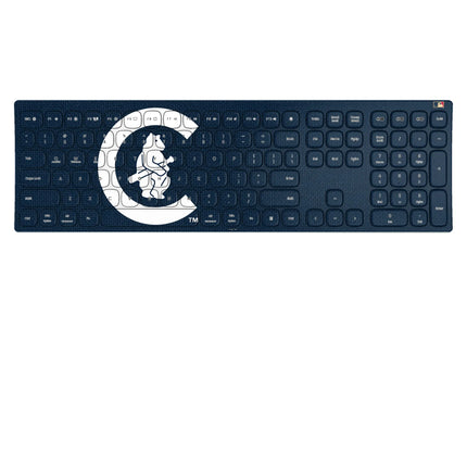 Chicago Cubs 1911-1912 - Cooperstown Collection Solid Curved Wireless Keyboard