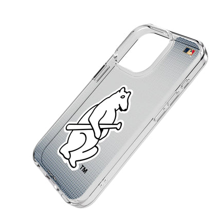 Chicago Cubs 1914 - Cooperstown Collection Linen Clear Phone Case for Apple iPhone