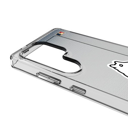 Chicago Cubs 1914 - Cooperstown Collection Linen Clear Phone Case for Samsung Galaxy