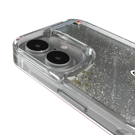 Chicago Cubs 1914 - Cooperstown Collection Linen Glitter Phone Case for Apple iPhone