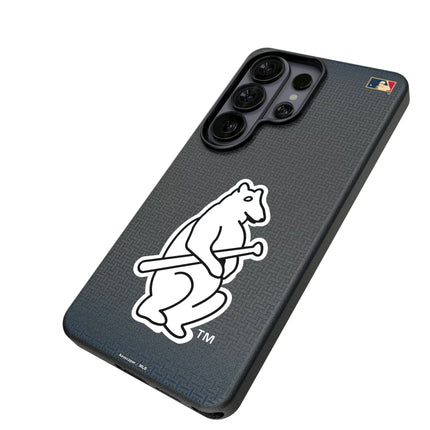 Chicago Cubs 1914 - Cooperstown Collection Linen MagSafe Compatible Phone Case for Samsung Galaxy
