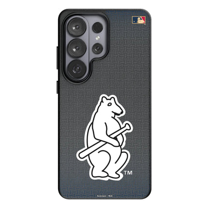 Chicago Cubs 1914 - Cooperstown Collection Linen MagSafe Compatible Phone Case for Samsung Galaxy