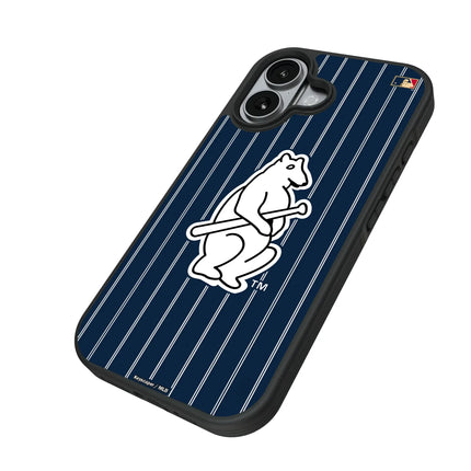 Chicago Cubs 1914 - Cooperstown Collection Pinstripe Bump Phone Case for Apple iPhone