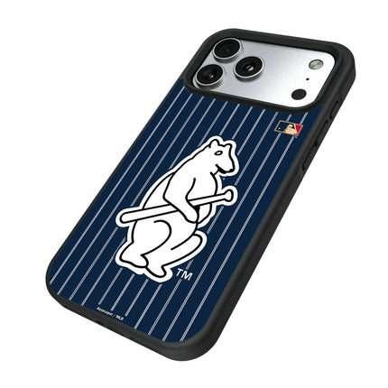 Chicago Cubs 1914 - Cooperstown Collection Pinstripe Bump Phone Case for Apple iPhone
