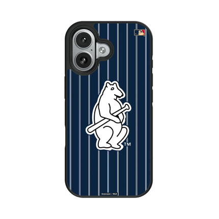 Chicago Cubs 1914 - Cooperstown Collection Pinstripe Bump Phone Case for Apple iPhone