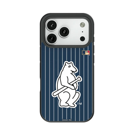 Chicago Cubs 1914 - Cooperstown Collection Pinstripe Bump Phone Case for Apple iPhone