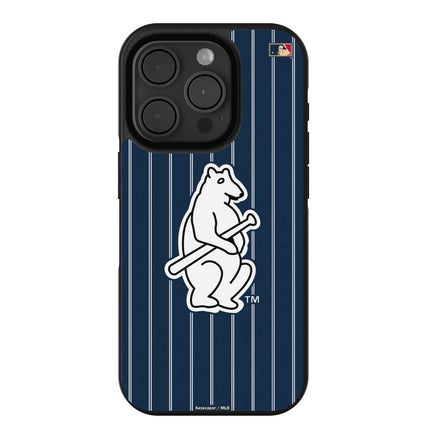 Chicago Cubs 1914 - Cooperstown Collection Pinstripe Bump Phone Case for Apple iPhone