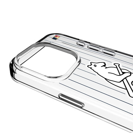 Chicago Cubs 1914 - Cooperstown Collection Pinstripe Clear Phone Case for Apple iPhone