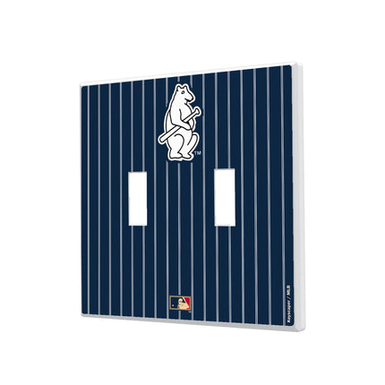 Chicago Cubs 1914 - Cooperstown Collection Pinstripe Hidden-Screw Light Switch Plate