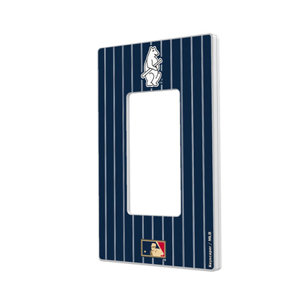 Chicago Cubs 1914 - Cooperstown Collection Pinstripe Hidden-Screw Light Switch Plate