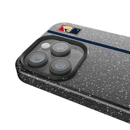 Chicago Cubs 1914 - Cooperstown Collection Sidebar Black Bling Phone Case for Apple iPhone