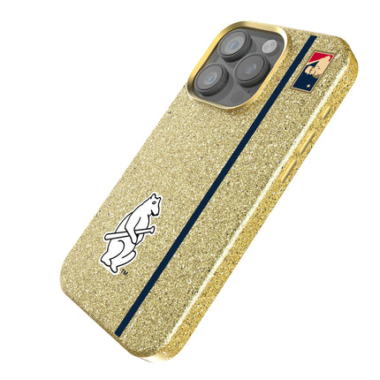 Chicago Cubs 1914 - Cooperstown Collection Sidebar Bling Phone Case for Apple iPhone