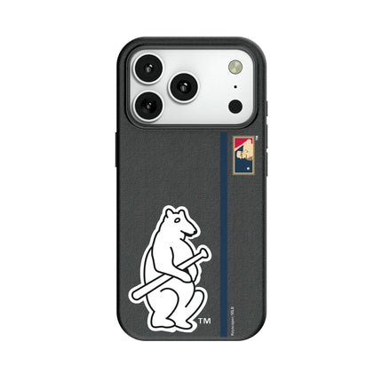 Chicago Cubs 1914 - Cooperstown Collection Sidebar MagSafe Compatible Phone Case for Apple iPhone
