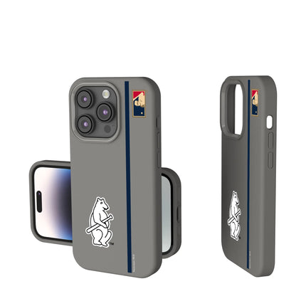 Chicago Cubs 1914 - Cooperstown Collection Sidebar Soft Touch Phone Case for Apple iPhone