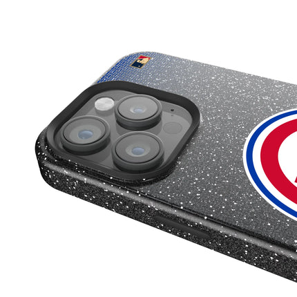 Chicago Cubs 1948-1956 - Cooperstown Collection Linen Black Bling Phone Case for Apple iPhone
