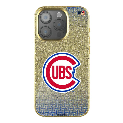 Chicago Cubs 1948-1956 - Cooperstown Collection Linen Bling Phone Case for Apple iPhone
