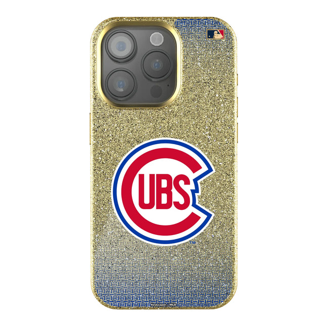 Chicago Cubs 1948-1956 - Cooperstown Collection Linen Bling Phone Case for Apple iPhone
