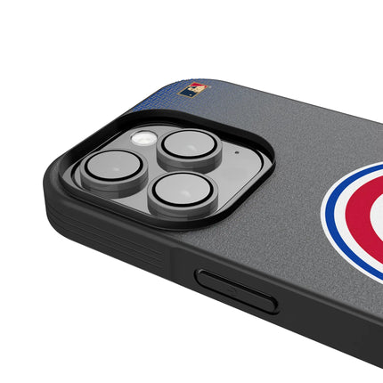 Chicago Cubs 1948-1956 - Cooperstown Collection Linen Bump Phone Case for Apple iPhone