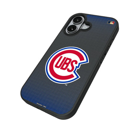 Chicago Cubs 1948-1956 - Cooperstown Collection Linen Bump Phone Case for Apple iPhone