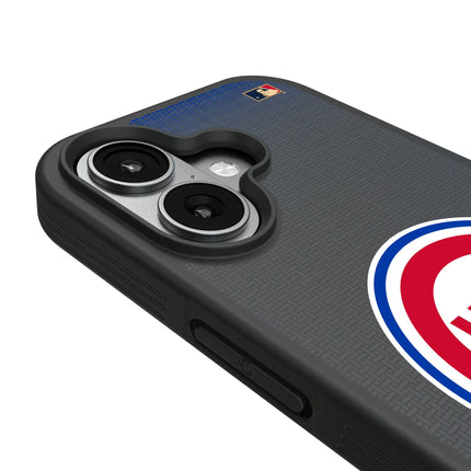 Chicago Cubs 1948-1956 - Cooperstown Collection Linen Bump Phone Case for Apple iPhone