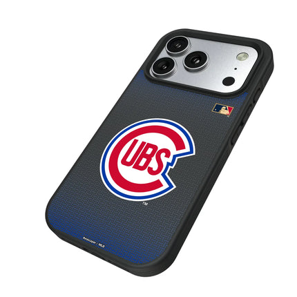 Chicago Cubs 1948-1956 - Cooperstown Collection Linen Bump Phone Case for Apple iPhone