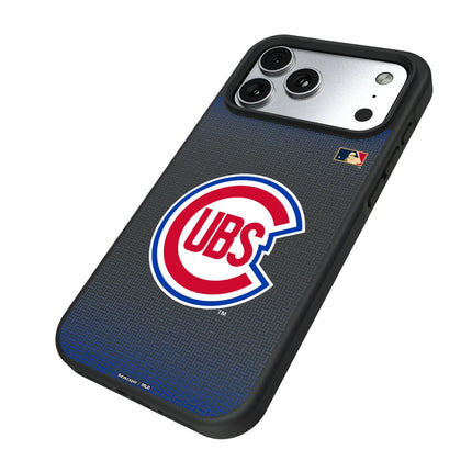 Chicago Cubs 1948-1956 - Cooperstown Collection Linen Bump Phone Case for Apple iPhone