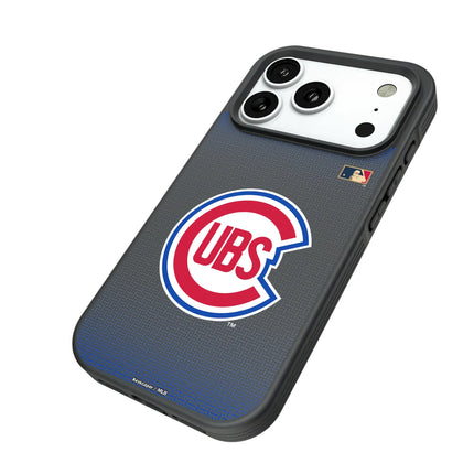 Chicago Cubs 1948-1956 - Cooperstown Collection Linen Bump Phone Case for Apple iPhone