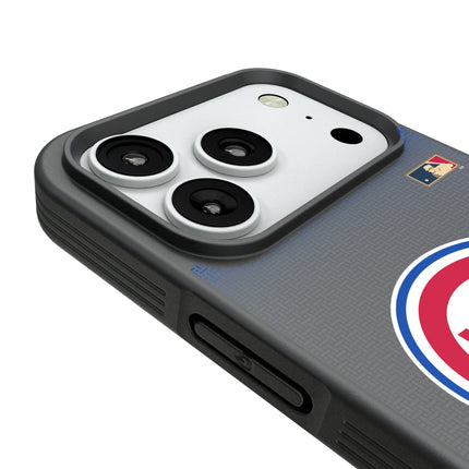 Chicago Cubs 1948-1956 - Cooperstown Collection Linen Bump Phone Case for Apple iPhone