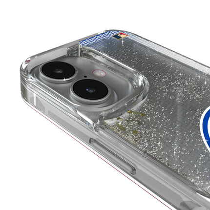 Chicago Cubs 1948-1956 - Cooperstown Collection Linen Glitter Phone Case for Apple iPhone