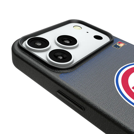 Chicago Cubs 1948-1956 - Cooperstown Collection Linen MagSafe Compatible Phone Case for Apple iPhone