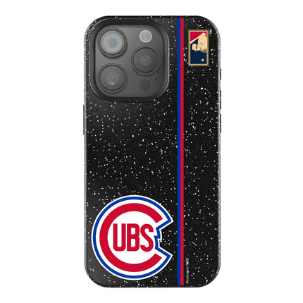Chicago Cubs 1948-1956 - Cooperstown Collection Sidebar Black Bling Phone Case for Apple iPhone