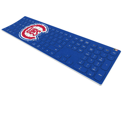 Chicago Cubs 1948-1956 - Cooperstown Collection Solid Curved Wireless Keyboard