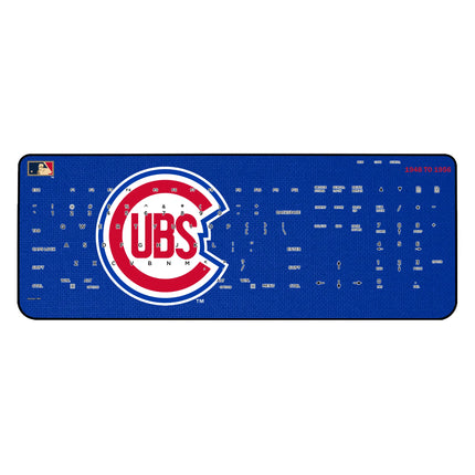 Chicago Cubs 1948-1956 - Cooperstown Collection Solid Wireless USB Keyboard
