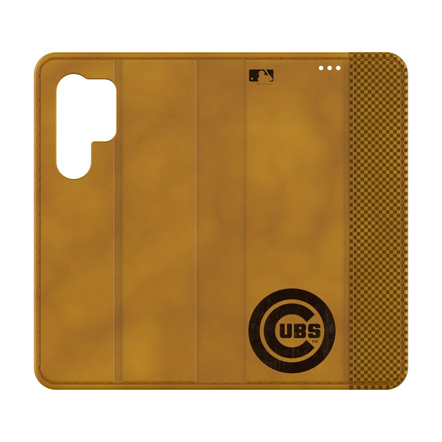 Chicago Cubs Burn Folio Phone Case for Samsung Galaxy