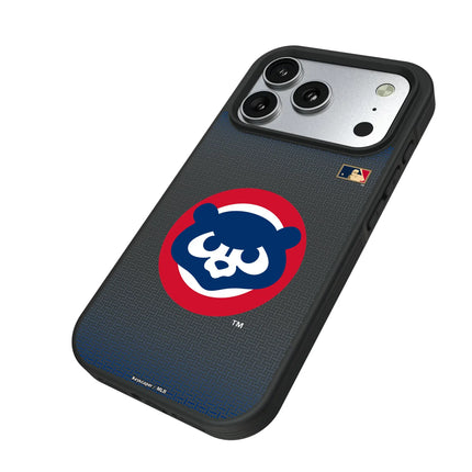 Chicago Cubs Home 1979-1993 - Cooperstown Collection Linen Bump Phone Case for Apple iPhone