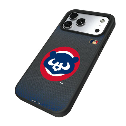 Chicago Cubs Home 1979-1993 - Cooperstown Collection Linen Bump Phone Case for Apple iPhone