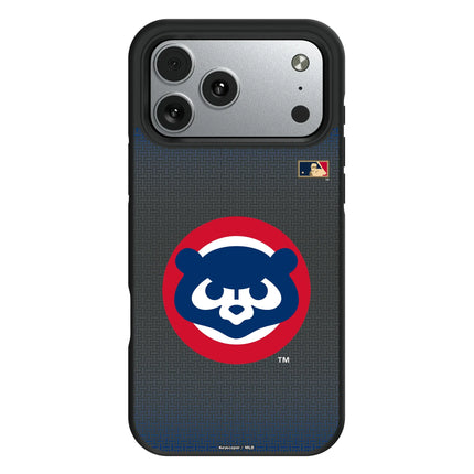 Chicago Cubs Home 1979-1993 - Cooperstown Collection Linen Bump Phone Case for Apple iPhone