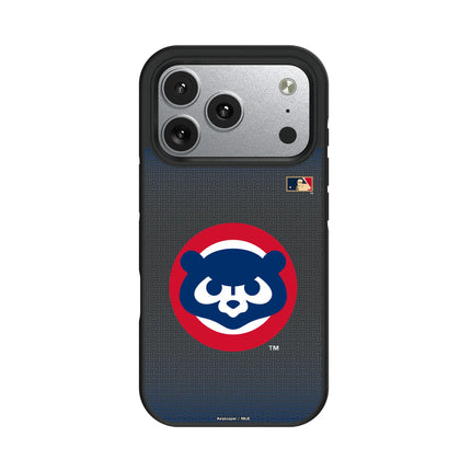 Chicago Cubs Home 1979-1993 - Cooperstown Collection Linen Bump Phone Case for Apple iPhone