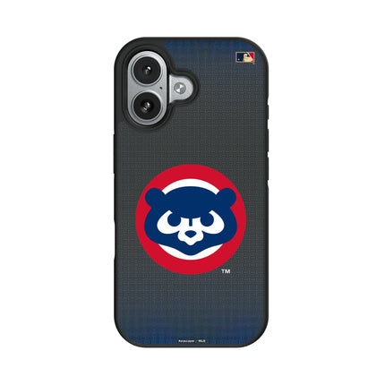 Chicago Cubs Home 1979-1993 - Cooperstown Collection Linen Bump Phone Case for Apple iPhone