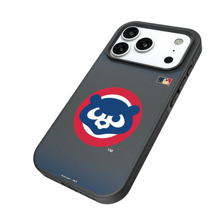 Chicago Cubs Home 1979-1993 - Cooperstown Collection Linen Bump Phone Case for Apple iPhone