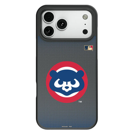 Chicago Cubs Home 1979-1993 - Cooperstown Collection Linen Bump Phone Case for Apple iPhone