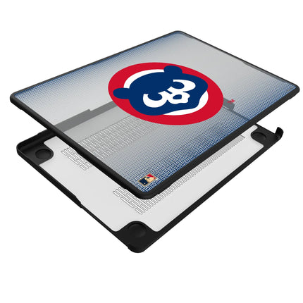 Chicago Cubs Home 1979-1993 - Cooperstown Collection Linen Laptop Case for Apple MacBook