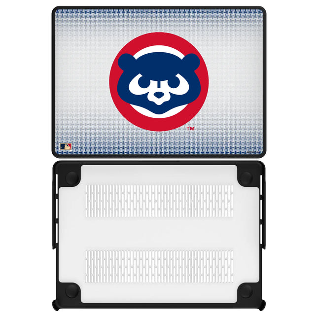 Chicago Cubs Home 1979-1993 - Cooperstown Collection Linen Laptop Case for Apple MacBook