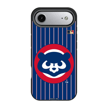 Chicago Cubs Home 1979-1993 - Cooperstown Collection Pinstripe Bump Phone Case for Apple iPhone