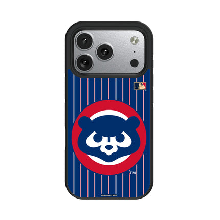 Chicago Cubs Home 1979-1993 - Cooperstown Collection Pinstripe Bump Phone Case for Apple iPhone