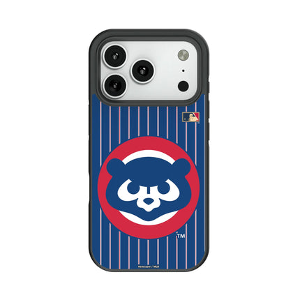 Chicago Cubs Home 1979-1993 - Cooperstown Collection Pinstripe Bump Phone Case for Apple iPhone
