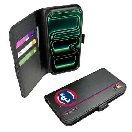 Chicago Cubs Home 1979-1993 - Cooperstown Collection Sidebar Folio 2.0 Case for Apple iPhone